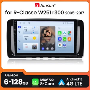 6+128G Für Mercedes Benz R-Klasse W251 2005-17 Android 13 Autoradio Carplay Navi - Bild 1 von 12