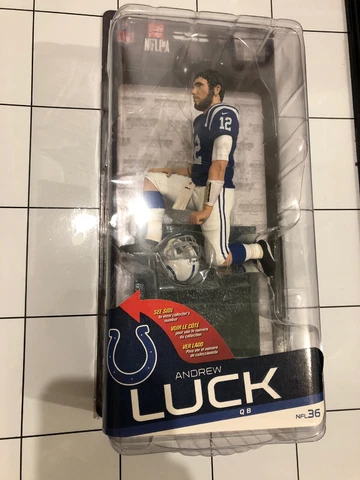 INDIANAPOLIS COLTS ANDREW LUCK #12 NFL SERIES 36 ACTION FIGURE Cover
