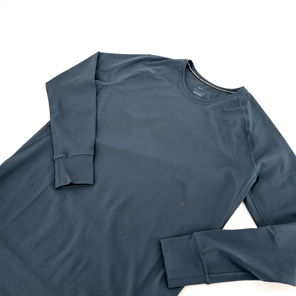 Nike Dri-FIT ADV A.P.S. Mens XL Recovery Training Top Marine Blue DR1899-454 Run