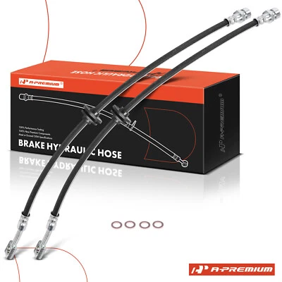 Mangueira hidráulica de freio traseira A-Premium 2x LH e RH para Pontiac G8 2008-2009 92193450 - Imagem 1 de 4