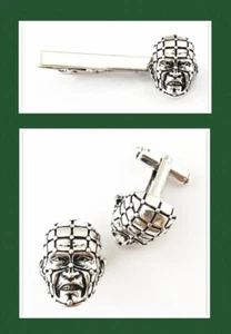 Pinhead, Tie Clip, Cufflink or set, Horror - Picture 1 of 3
