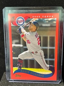 Eddie Rosario 2020 Topps Archives Red #61/75 - Minnesota Twins - Picture 1 of 2