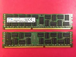 Samsung 8 GB PC3L-12800R DDR3-1600 ECC MEMORIA SERVER REG M393B1K70DH0-YK0*** - Foto 1 di 2