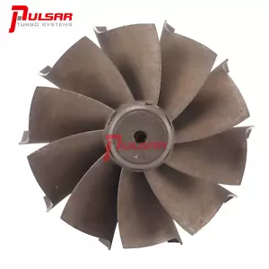 Turbine Wheel fits for Precision PTE 6766, 6466 Gen2 Ball Bearing Turbo Rebuilt - Foto 1 di 3