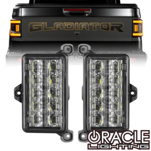 Oracle Amber/White Reverse Led Module Tail Lights For Jeep Gladiator JT Flush - Picture 1 of 8