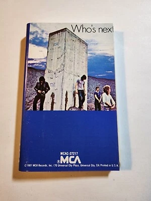 Who's Next The Who - 1981 MCA VG+/EX CS10 - Image 1 of 2