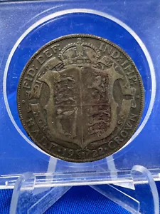 1922 Great Britain 1/2 Half Crown Silver (217) - Picture 1 of 3