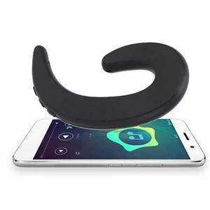(Schwarz) Knochenschall Kopfhörer Drahtlos Knochenleitung Bluetooth - Bild 1 von 11