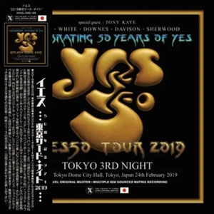 YES / #YES 50 TOUR 2019 TOKYO 3rd NIGHT (2CD+1DVD) W/obi NEW - Imagen 1 de 1