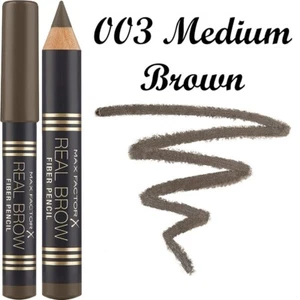 Max Factor Real Brow Fiber Pencil - CHOOSE YOUR SHADE - Picture 1 of 4