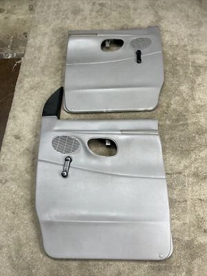1999-2008 Ford Econoline Van OEM painéis de porta manivela manual cinza E-150 E-250 E-350 - Imagem 1 de 4