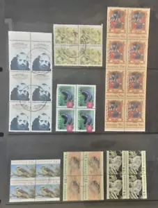 AUSTRALIAN DECIMAL BLOCKS USED/CTO Or EX FDC. Lot 11 - Picture 1 of 1
