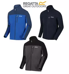 Regatta Mens Fellard Fleece Jacket Full Zip Up Coat S M L XL 2XL 3XL 4XL - Picture 1 of 22