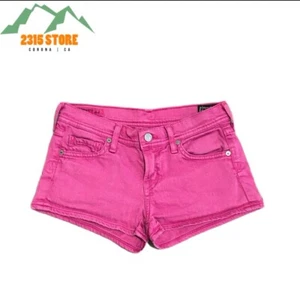 Citizens of Humanity Womens Jerome Dahan Skull & Bunny #912 Stretch Shorts Sz 26 - Picture 1 of 6
