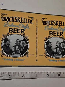 BRICKSKELLER BEER ~TIN METAL ADVERTISING ~ UNUSED CAN~ SIGN ~BAR PUB (a) - Picture 1 of 4