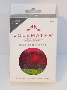 Solemates High Heeler Classic Clear Heel Protectors One Pair size Classic - Picture 1 of 7
