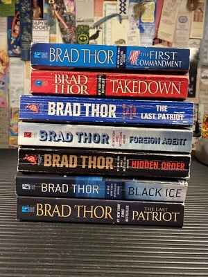 BRAD THOR Lot of 7 PB Books Thriller Suspense - Imagem 1 de 4