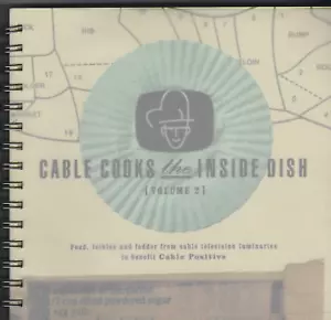 Cavo Cooks The Inside Dish Vol 2 Ricette TV Luminaries Autografato David Snapp - Picture 1 of 2