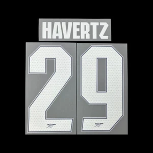 Official HAVERTZ #29 Arsenal FC Home CUP 2025-26 PRINT - Picture 1 of 6