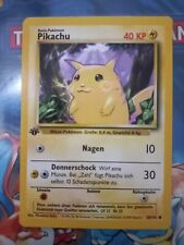 Pokémon Karte : Pikachu 58/102 - Base Set 1999 , Deutsch