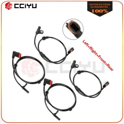 4X ABS Wheel Speed Sensor Rear Front For Mercedes-Benz C300 C350 2009 2010 2011 - Image 1 of 4
