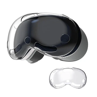 DIMONCOAT Protective TPU Clear Case Cover For Apple Vision Pro