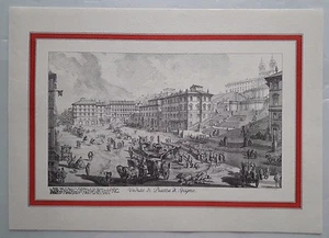 Stampe d'arte Piranesi Roma Antica - Piazza di Spagna - Picture 1 of 1