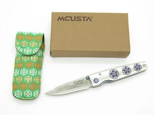 2010 Mcusta Seki Japan MC-92D Kikyo VG-10 Damascus San Mai Folding Pocket Knife - Picture 1 of 5