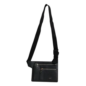 DOLCE & GABBANA Bag Black Calfskin Leather Messenger Crossbody Men Borse 1220usd - Picture 1 of 8
