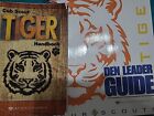 2 PC TIGER DEN LEADER CUB SCOUT HANDBOOKS BOY SCOUTS OF AMERICA KNOWLEDGE