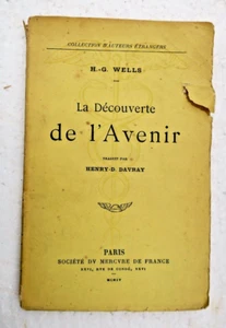 SF Wells H.-G. The Discovery Of The Future EO - Picture 1 of 5