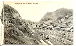 ANTICO "COSTRUZIONE DEL CANALE DI PANAMA" SET DI 9 CARTOLINE ORIGINALI NON SPEDITE - Foto 1 di 5
