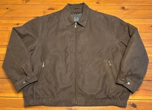 Jos. A. Chaqueta Bomber Bank Marrón XXL Extraíble Forro Cremallera Bolsillos Invierno Cálida Hombres - Imagen 1 de 23