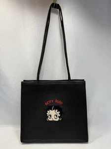 Nuovissima borsa vintage vecchio stock 1995 ~ BETTY BOOP VERA PELLE TM HURST USA - Foto 1 di 24