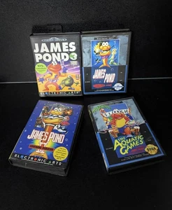Sega Mega Drive James Pond 4 Spiele  - Bild 1 von 16