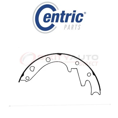 Centric Drum Brake Shoes for 1965-1970 Ford Mustang 3.3L 5.8L 7.0L L6 V8 - fo Foto 1 de 4