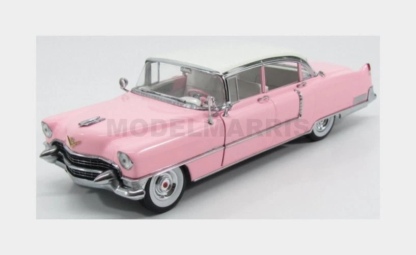 1955 Pink Cadillac Fleetwood Series 60 Cm Elvis Presley " 1 18 Greenlight 12950
