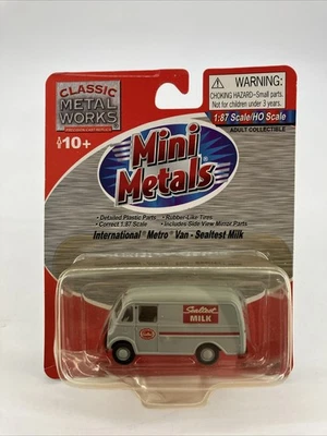 CMW Mini Metals #30372A '54 International Harvester (IH) Metro Van Sealtest Milk - Image 1 of 4