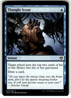 Thought Scour Iconic Masters Regular MTG - Image 1 of 2
