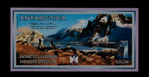 BILLETE DE BANCO ANTÁRTIDA (1) 1 DÓLAR 4. 22 . Peterman Island 1999 nítido sin circular - Imagen 1 de 2