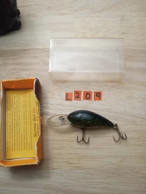 Vintage Bomber Model A Crawdad Fishing Lure w/Box & Paper - Image 1 of 4
