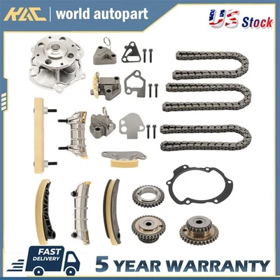For Chevrolet Traverse GMC Acadia Buick Enclave Timing Chain Kit w/ Water Pump - Image 1 of 4