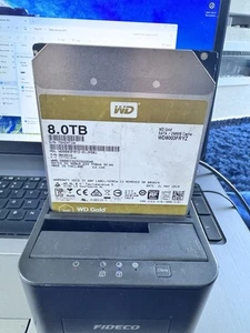 Western Digital WD Gold Datacenter 8000GB 3.5" Hard Drive WD8003FRYZ 8TB HDD - Picture 1 of 2