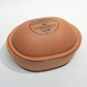 Original Clay Terracotta Baking Brick by Henry Watson Pottery - As New Unused! - Picture 1 of 13