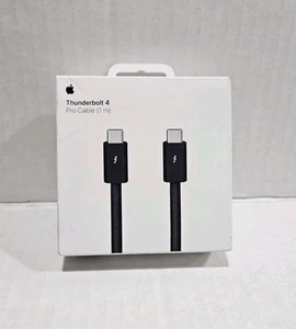 Oryginalny licencjonowany kabel Apple Thunderbolt 4 Pro (1m) - czarny - Zdjęcie 1 z 2