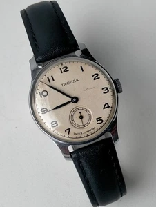 Reloj mecánico soviético original vintage Pobeda 2602 modelo CHN-44K 1 MChZ 1952 - Imagen 1 de 11