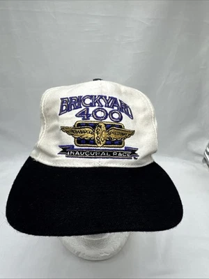 VTG 90’s Logo Athletic Indianapolis Brickyard 400 NASCAR Hat Inaugural Race 1994 - Image 1 of 4