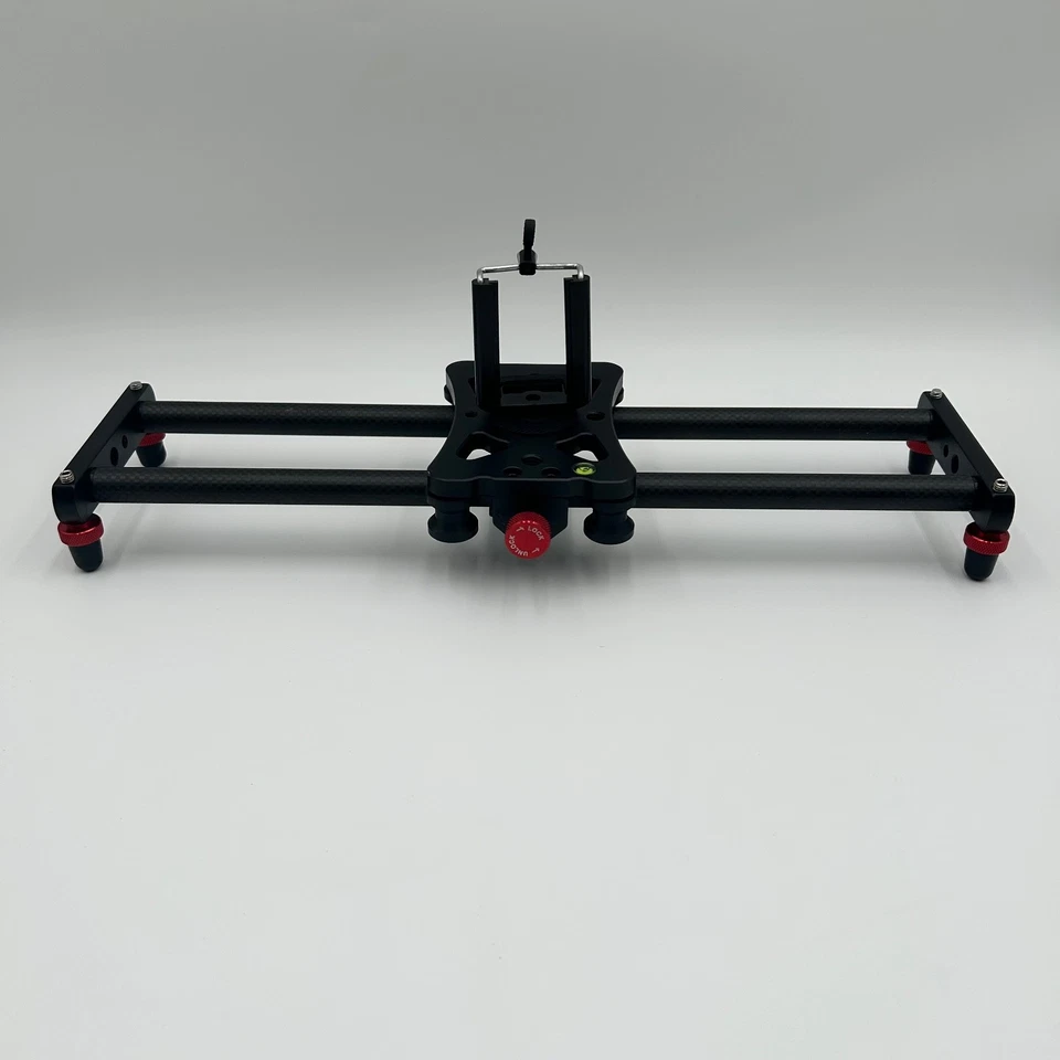 Neewer 16''  Camera Slider Carbon Fiber Dolly Rail for iPhone & Android - Image 1 of 4