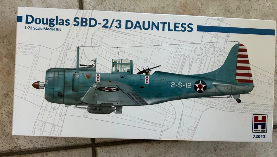 HOBBY 2000 1/72 72013 DOUGLAS SBD-2/3 DAUNTLESS - Immagine 1 di 1