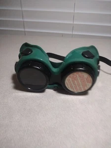 Vintage Neu AO Sure-Guard Schutzbrille Steampunk Taschenlampe Brille Augenschutz - Bild 1 von 9